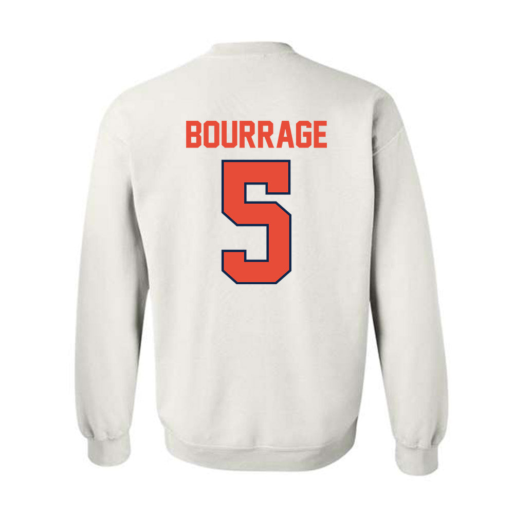 Illinois - NCAA Women's Basketball : Divine Bourrage - Classic Shersey Crewneck Sweatshirt-1