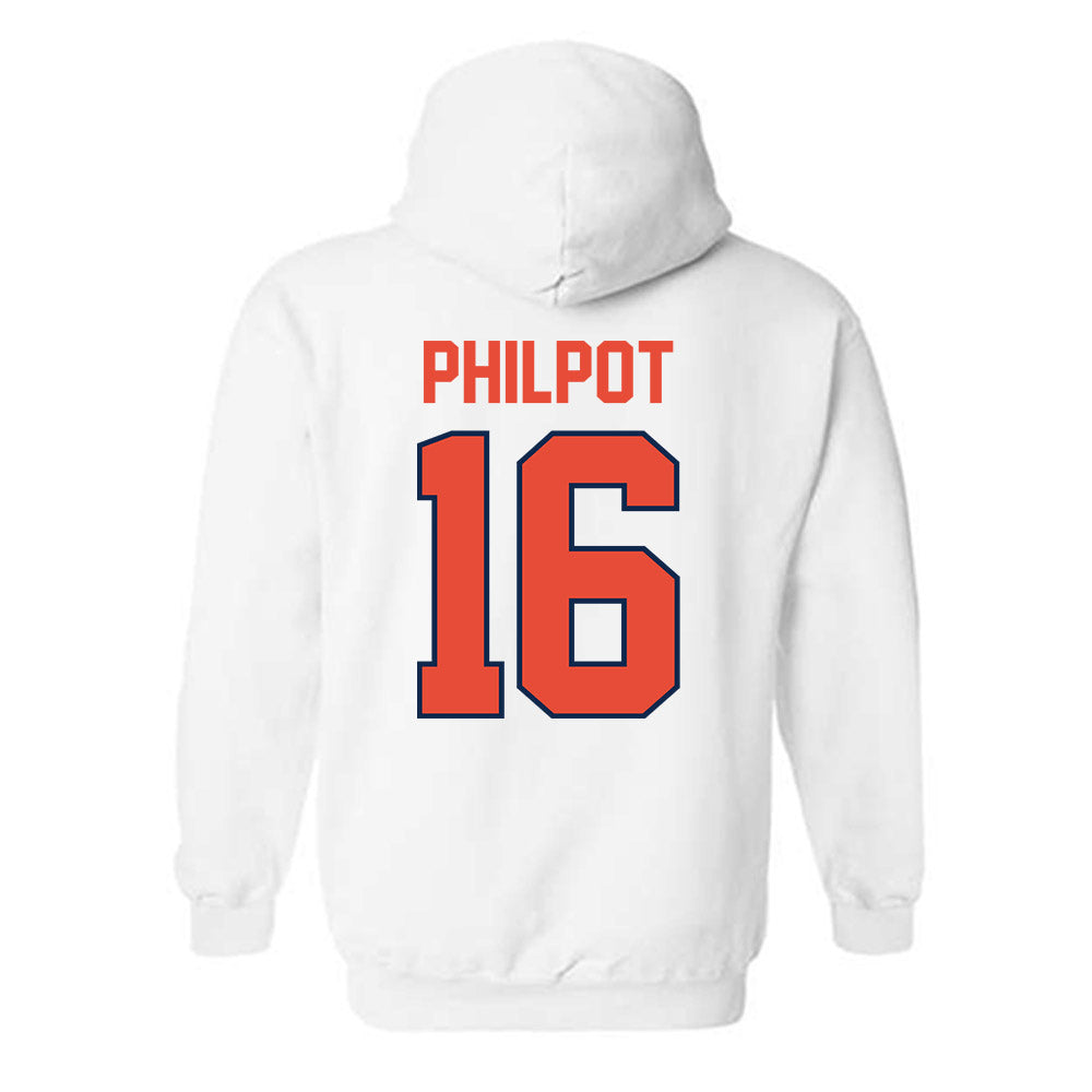 Illinois - NCAA Women's Volleyball : Ashlyn Philpot - Classic Shersey Hooded Sweatshirt-1