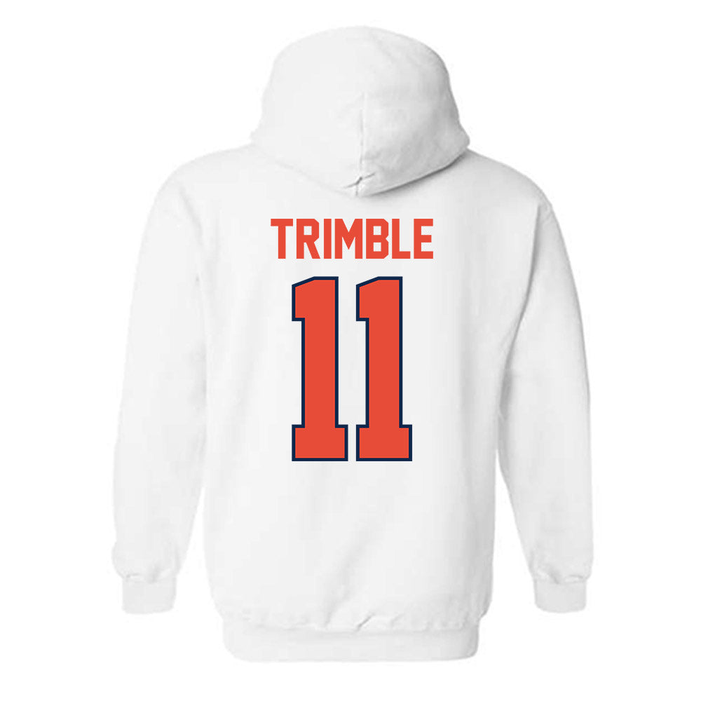 Illinois - NCAA Football : Brayden Trimble - Classic Shersey Hooded Sweatshirt-1