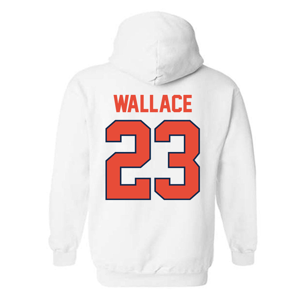 Illinois - NCAA Women's Basketball : Berry Wallace - Classic Shersey Hooded Sweatshirt-1