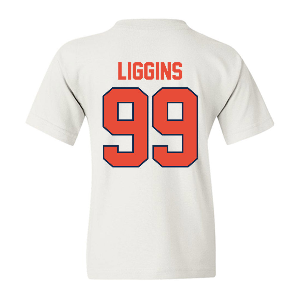 Illinois - NCAA Football : King Liggins - Classic Shersey Youth T-Shirt-1