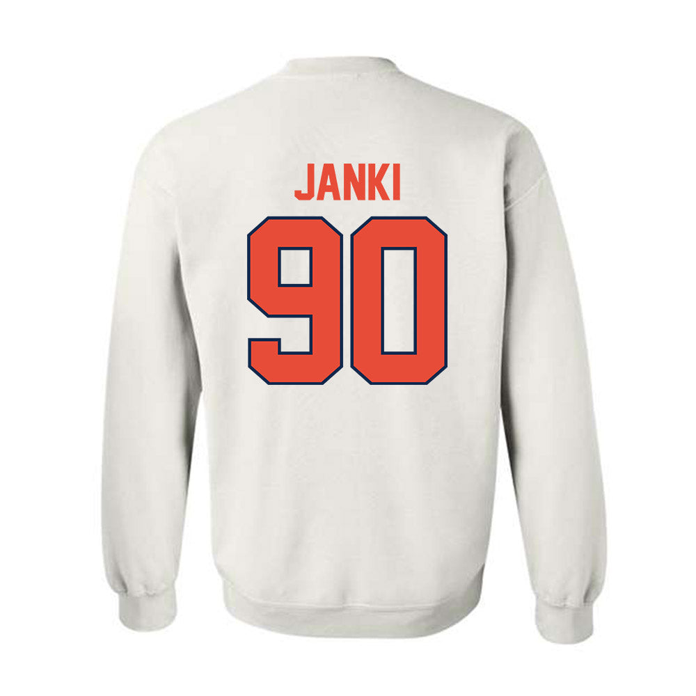 Illinois - NCAA Football : Carter Janki - Classic Shersey Crewneck Sweatshirt-1