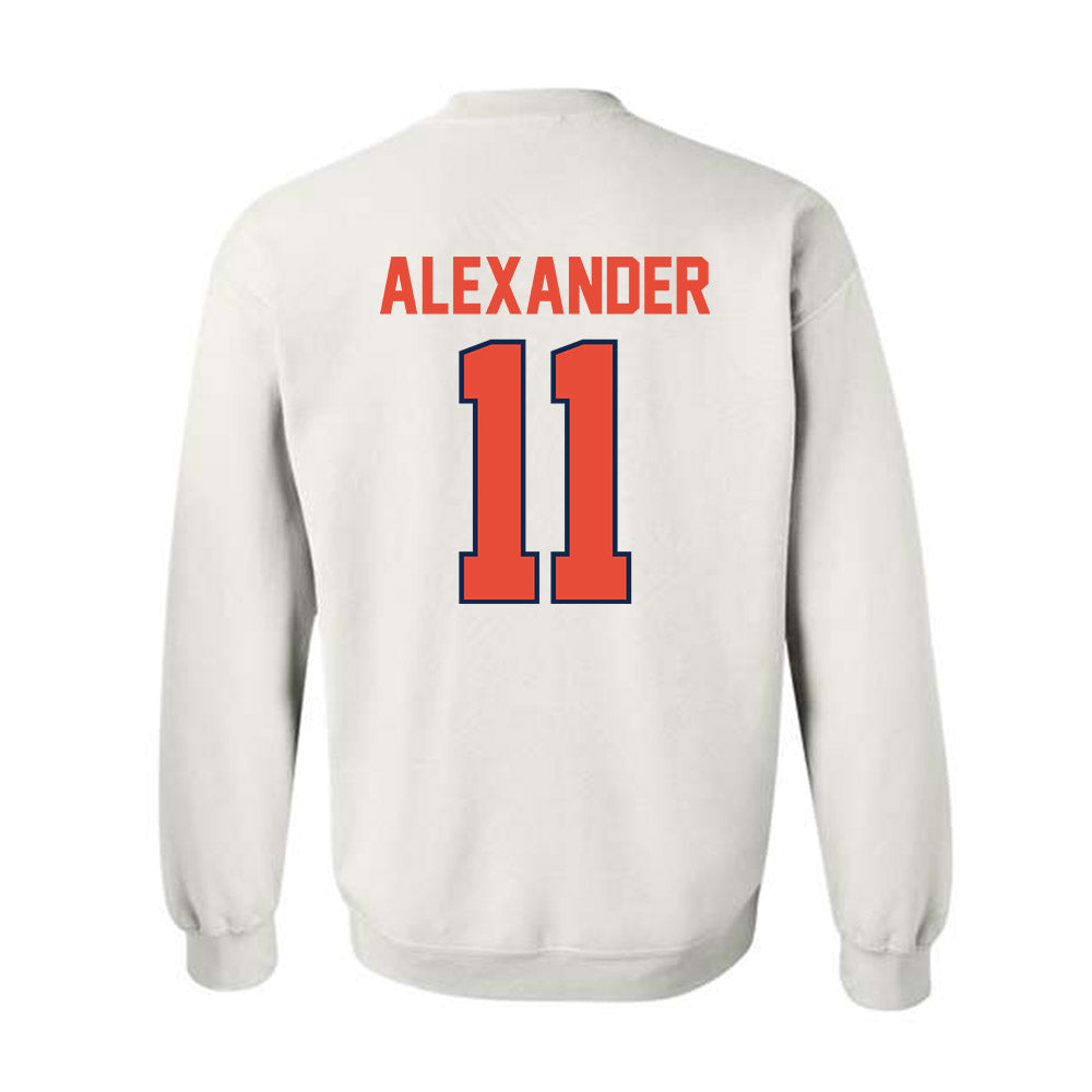 Illinois - NCAA Football : Jacob Alexander - Classic Shersey Crewneck Sweatshirt-1