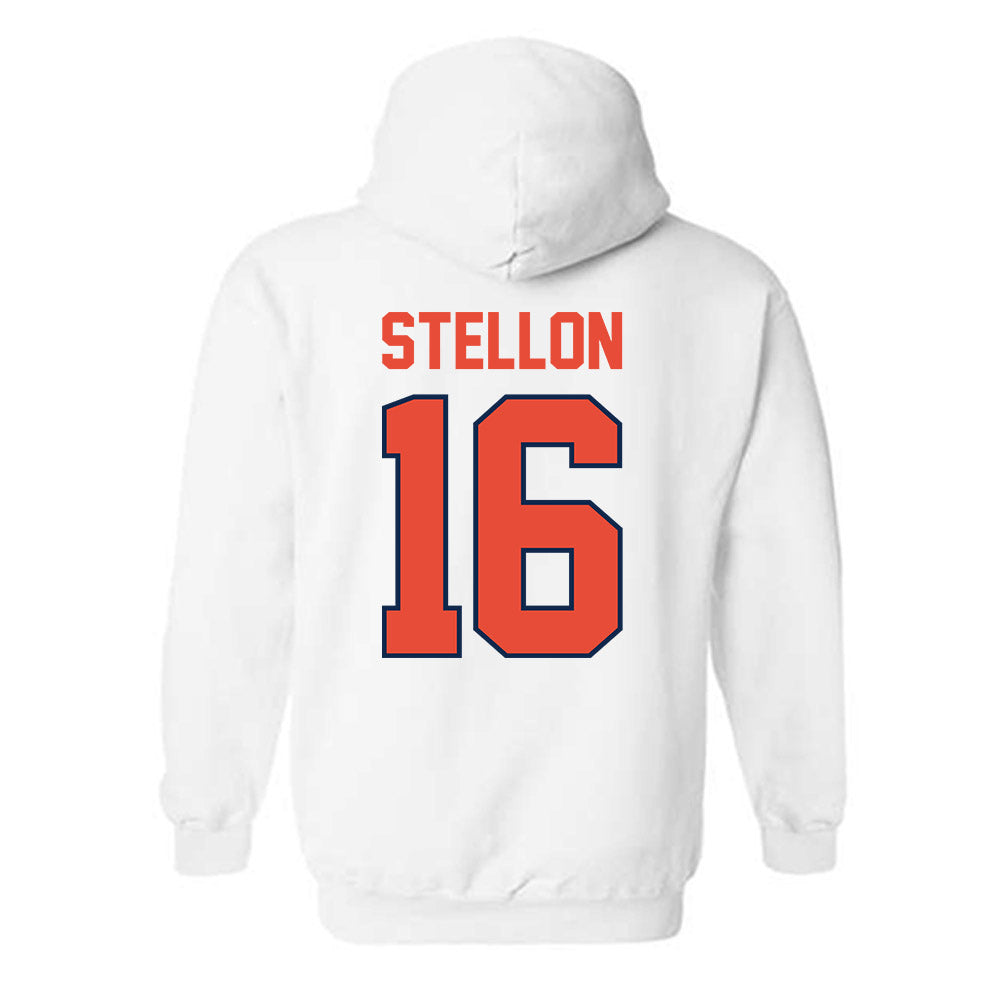 Illinois - NCAA Women's Soccer : Ashley Stellon - Classic Shersey Hooded Sweatshirt-1