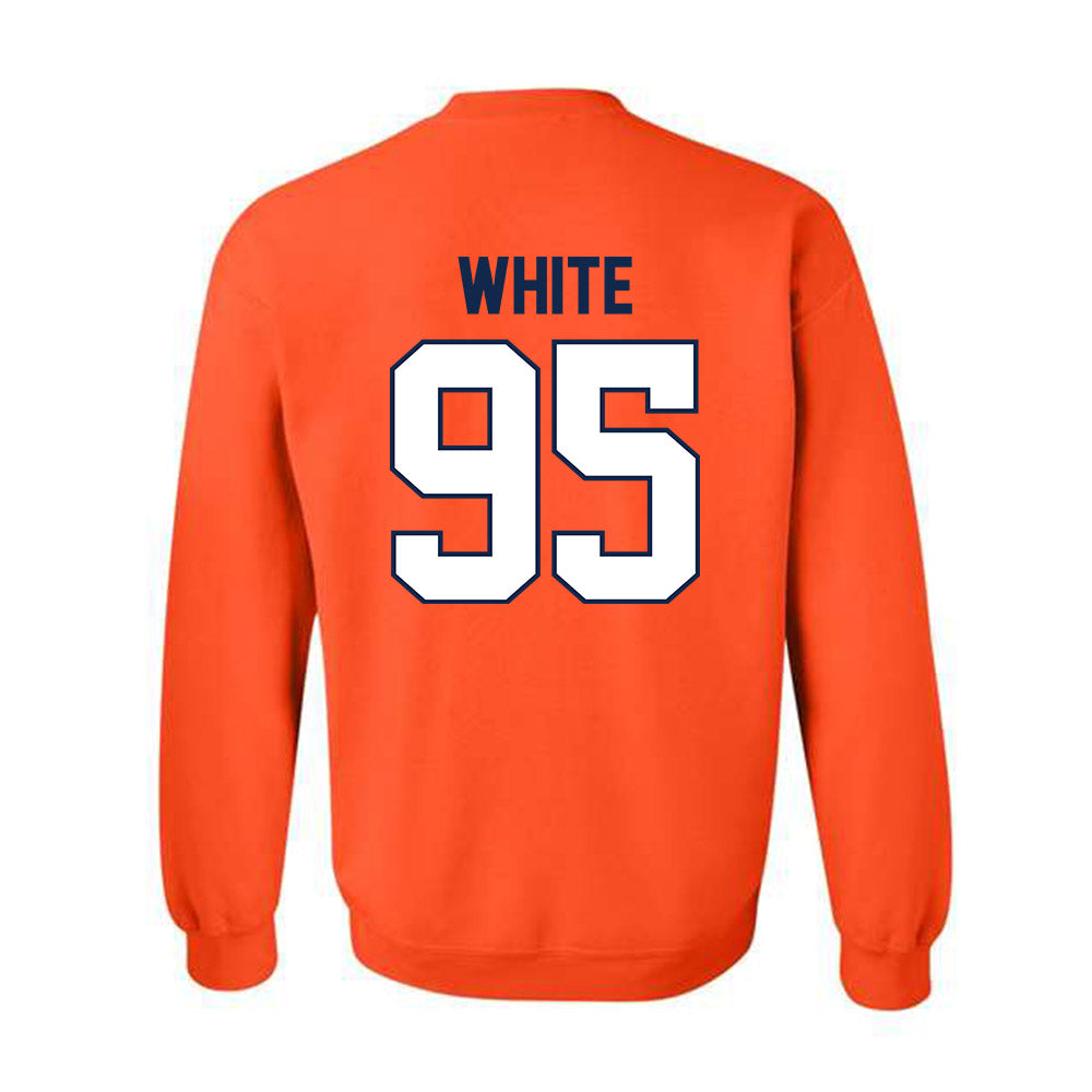 Illinois - NCAA Football : Isaiah White - Classic Shersey Crewneck Sweatshirt-1