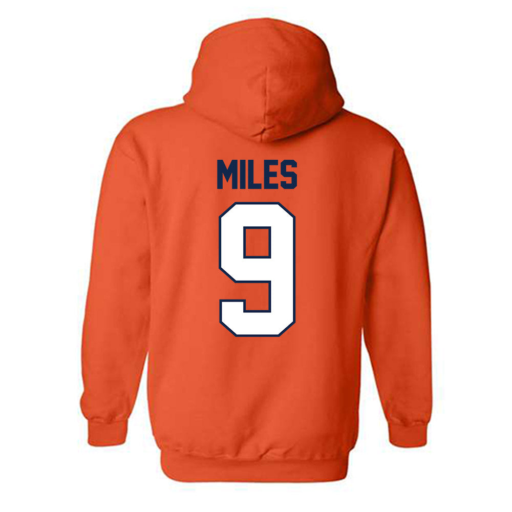 Illinois - NCAA Women's Volleyball : Madi Miles - Classic Shersey Hooded Sweatshirt-1