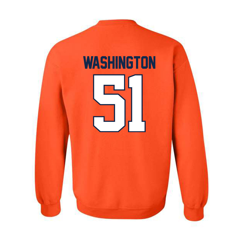 Illinois - NCAA Football : Alfred Washington - Classic Shersey Crewneck Sweatshirt-1