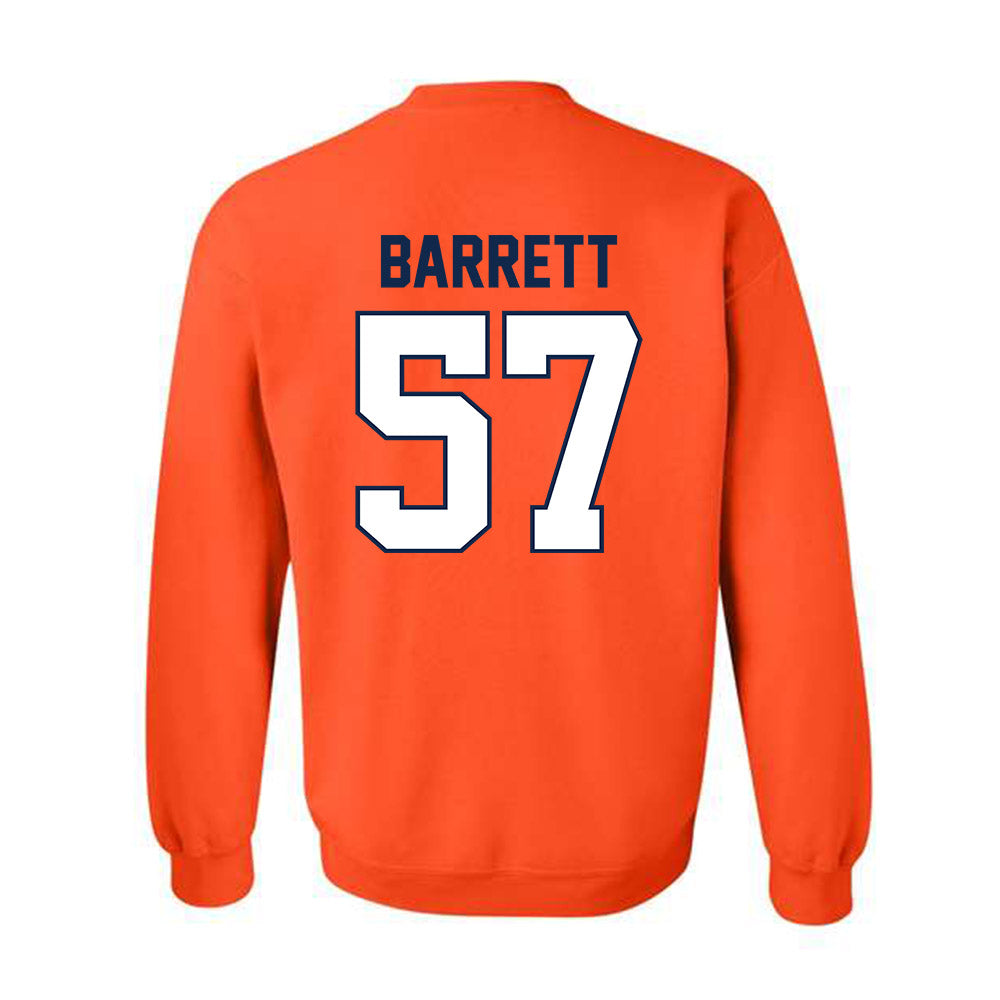 Illinois - NCAA Football : Zach Barrett - Classic Shersey Crewneck Sweatshirt-1
