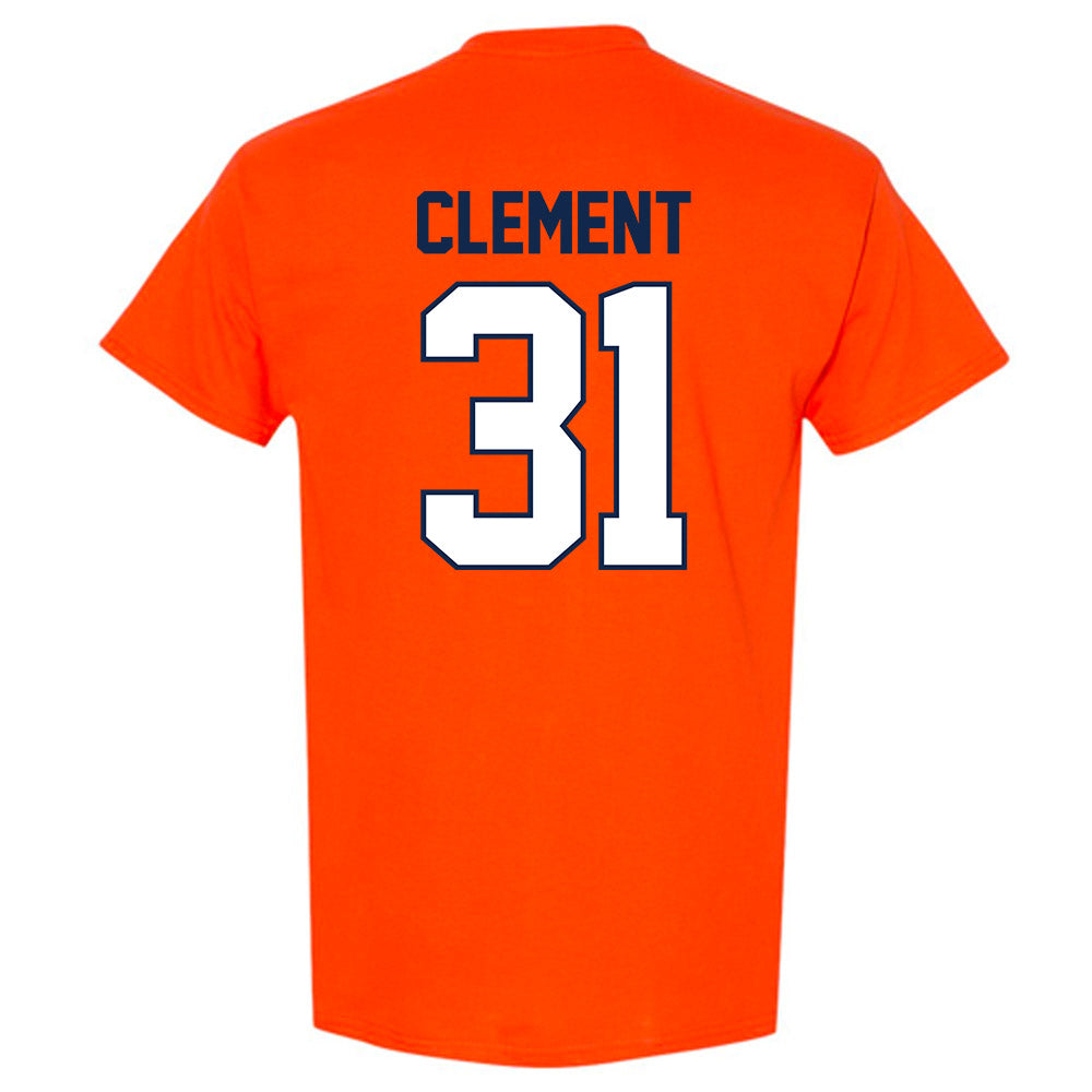 Illinois - NCAA Football : Murphy Clement - Classic Shersey T-Shirt-1