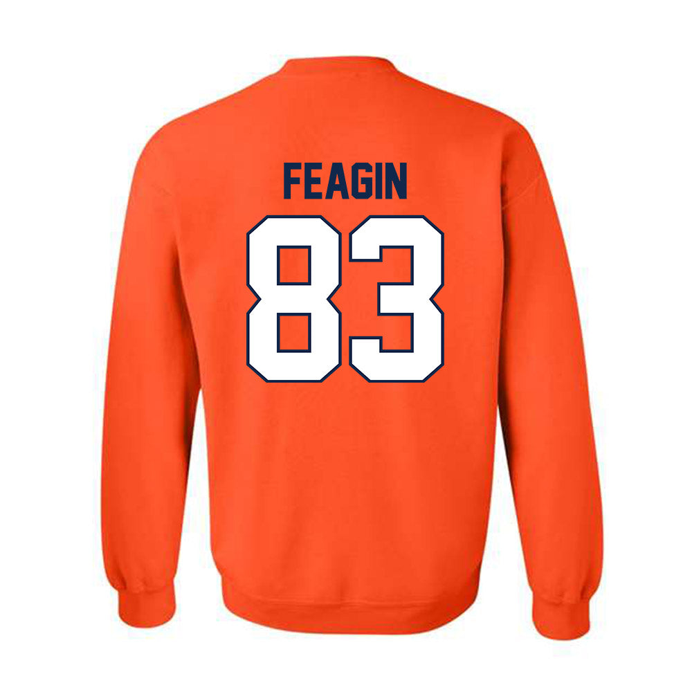 Illinois - NCAA Football : Kaden Feagin - Classic Shersey Crewneck Sweatshirt-1