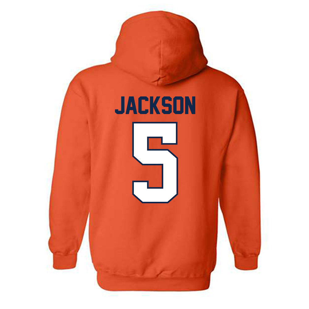 Illinois - NCAA Women's Soccer : Cayla Jackson - Classic Shersey Hooded Sweatshirt-1