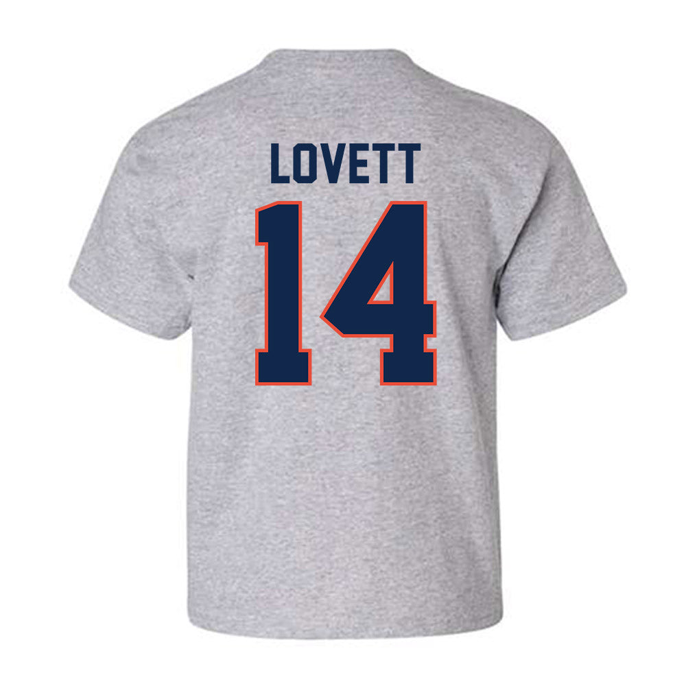 Illinois - NCAA Football : Andre Lovett - Classic Shersey Youth T-Shirt-1