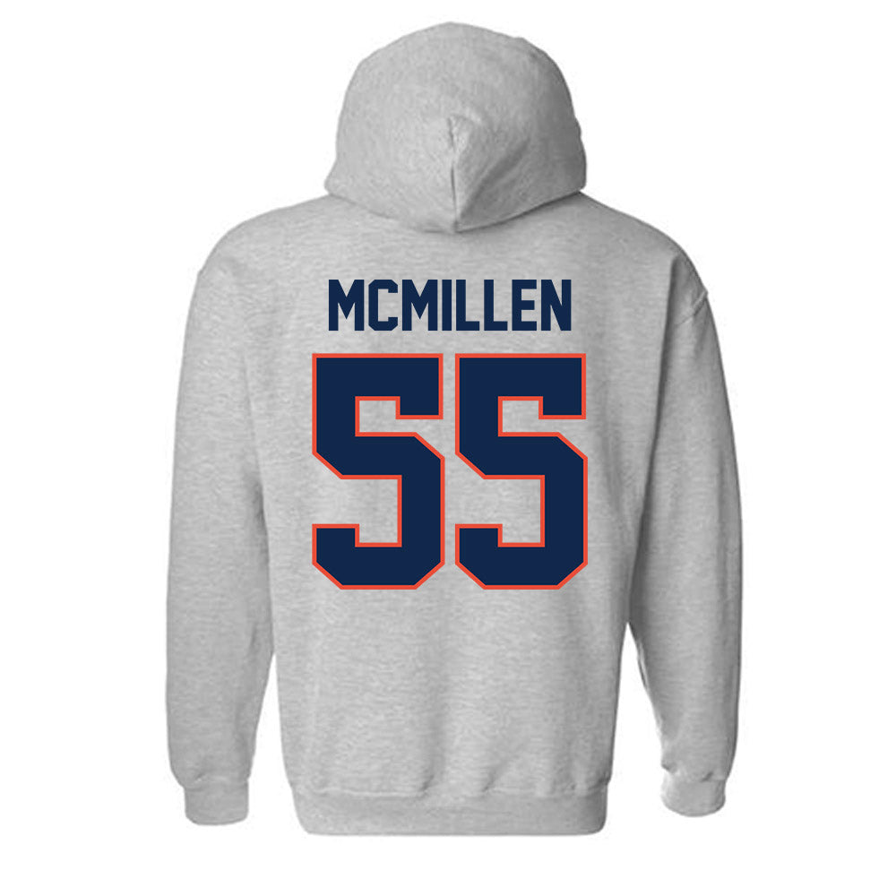 Illinois - NCAA Football : TJ McMillen - Classic Shersey Hooded Sweatshirt-1