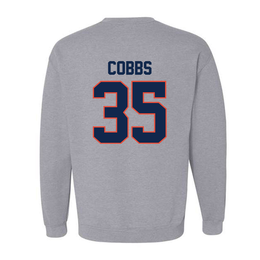 Illinois - NCAA Football : Kaedyn Cobbs - Classic Shersey Crewneck Sweatshirt-1