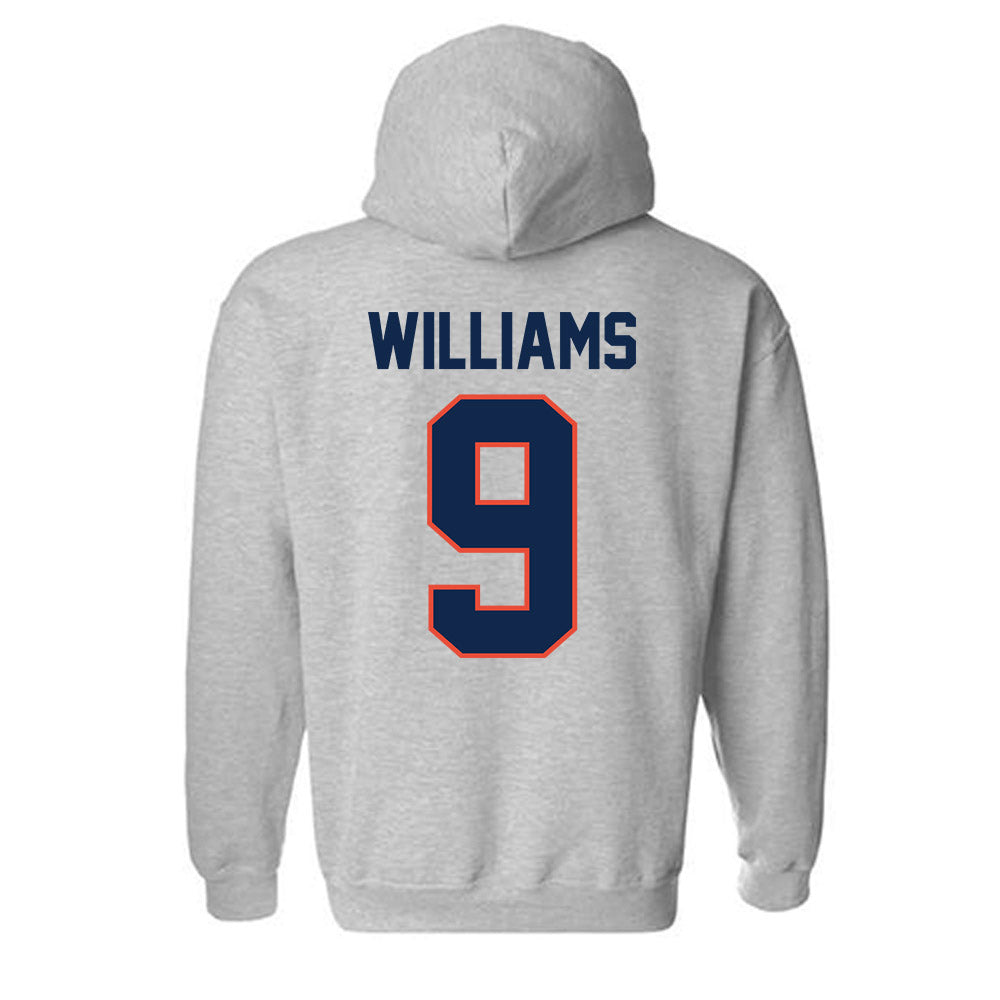 Illinois - NCAA Football : Lavon Williams - Classic Shersey Hooded Sweatshirt-1