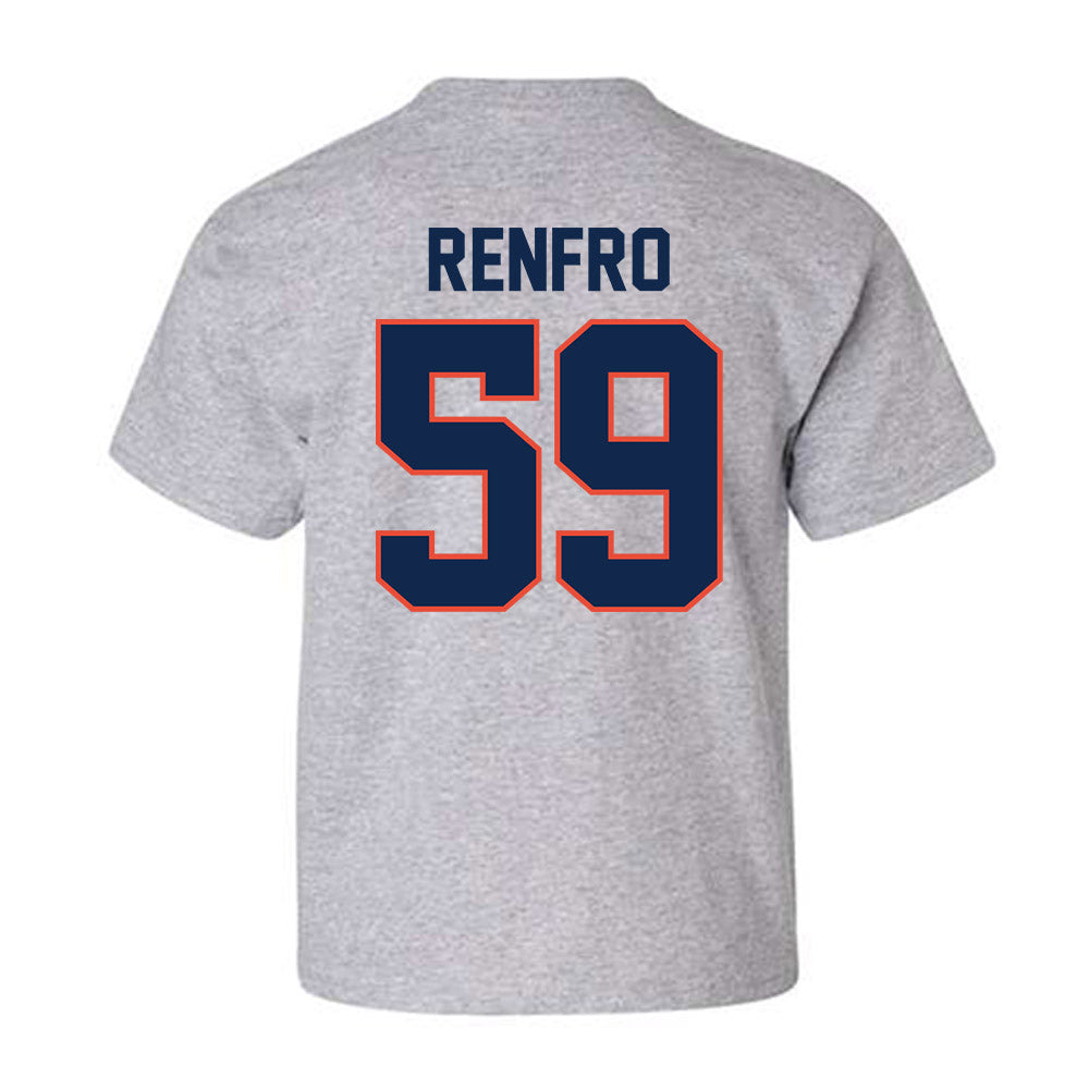 Illinois - NCAA Football : Jake Renfro - Classic Shersey Youth T-Shirt-1