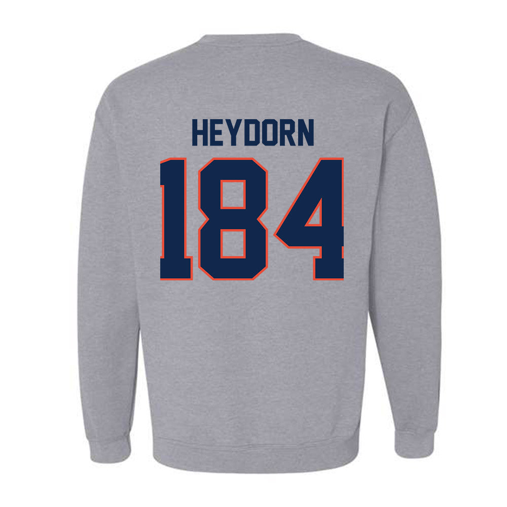 Illinois - NCAA Wrestling : Charlie Heydorn - Classic Shersey Crewneck Sweatshirt-1