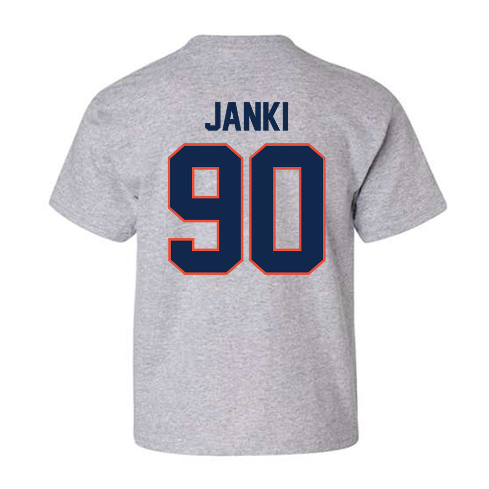 Illinois - NCAA Football : Carter Janki - Classic Shersey Youth T-Shirt-1