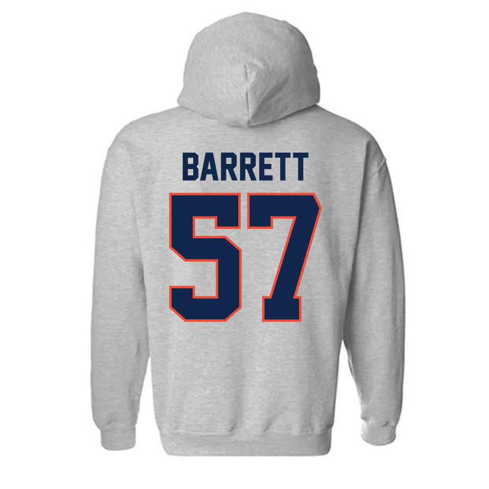 Illinois - NCAA Football : Zach Barrett - Classic Shersey Hooded Sweatshirt-1