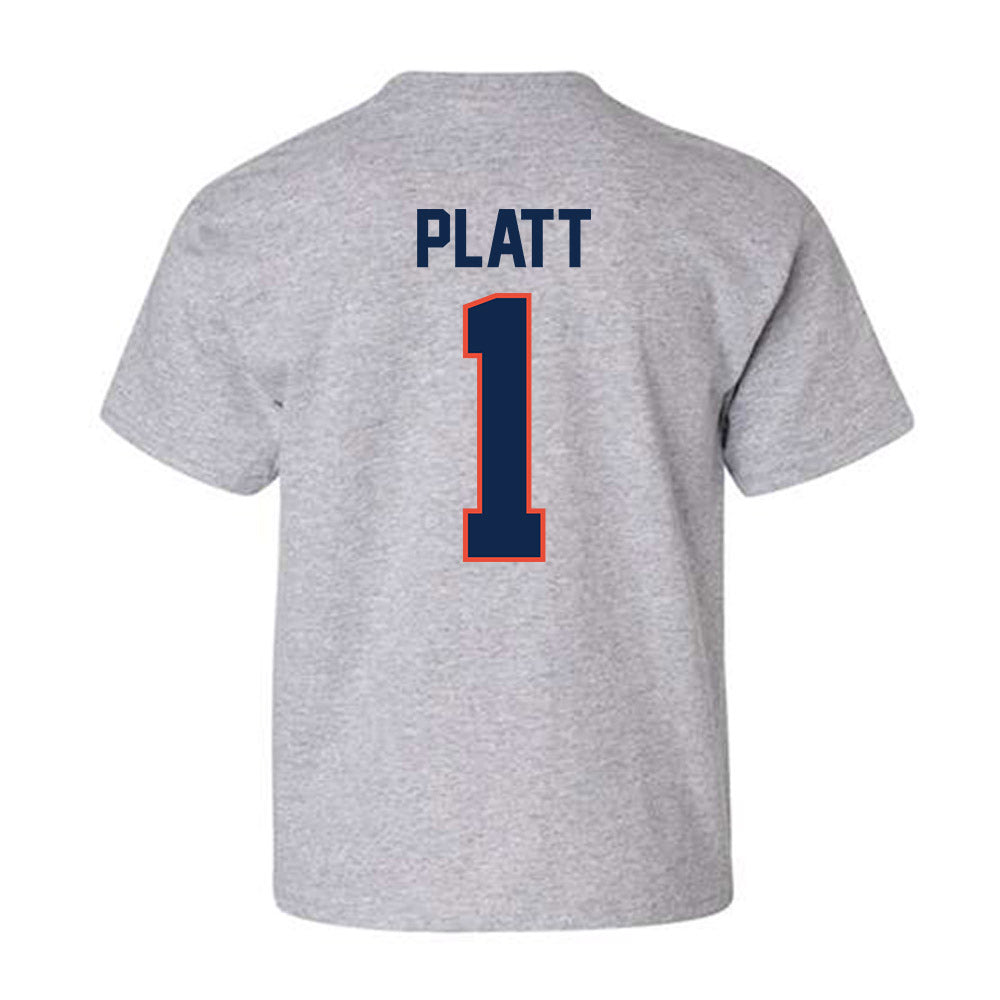 Illinois - NCAA Football : Jayshon Platt - Classic Shersey Youth T-Shirt-1