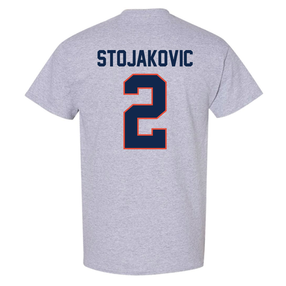 Illinois - NCAA Men's Basketball : Andrej Stojakovic - Classic Shersey T-Shirt-1