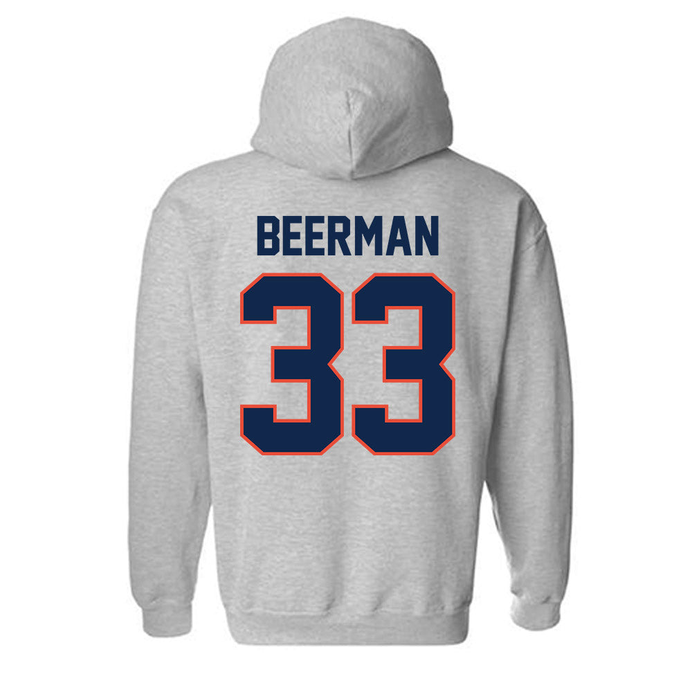 Illinois - NCAA Football : Grant Beerman - Classic Shersey Hooded Sweatshirt-1