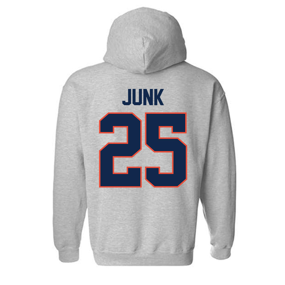 Illinois - NCAA Women's Soccer : Cailynn Junk - Classic Shersey Hooded Sweatshirt-1
