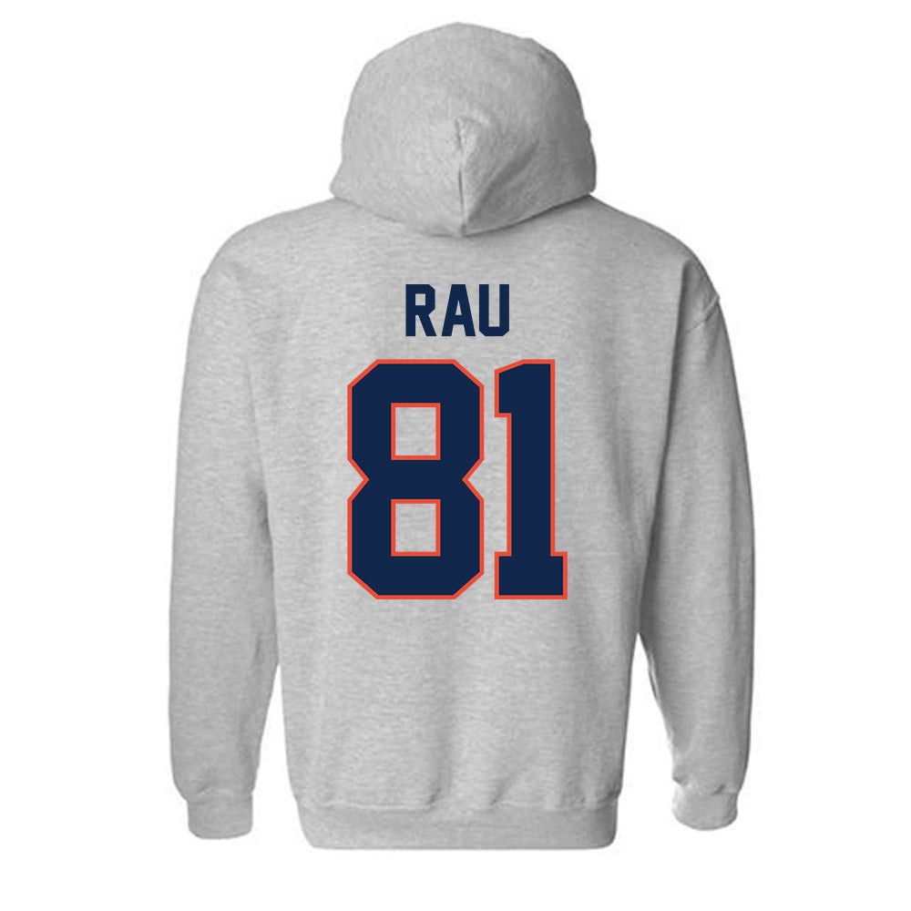 Illinois - NCAA Football : Lars Rau - Classic Shersey Hooded Sweatshirt-1