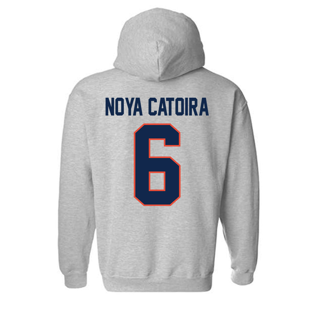 Illinois - NCAA Women's Basketball : Irene Noya Catoira - Classic Shersey Hooded Sweatshirt-1