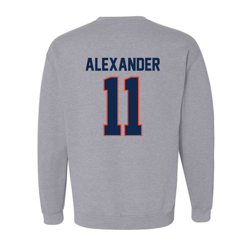 Illinois - NCAA Football : Jacob Alexander - Classic Shersey Crewneck Sweatshirt-1