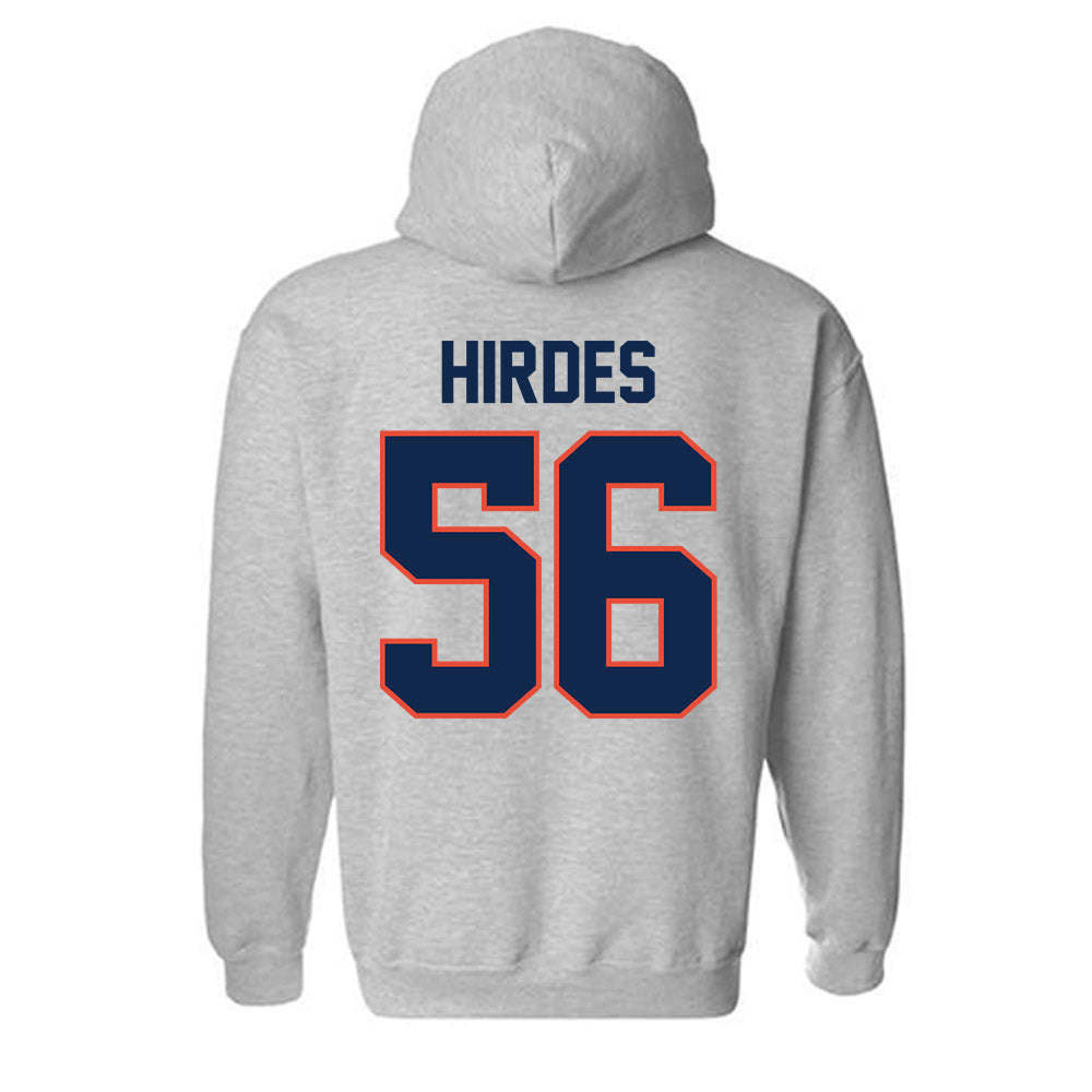 Illinois - NCAA Football : JJ Hirdes - Classic Shersey Hooded Sweatshirt-1