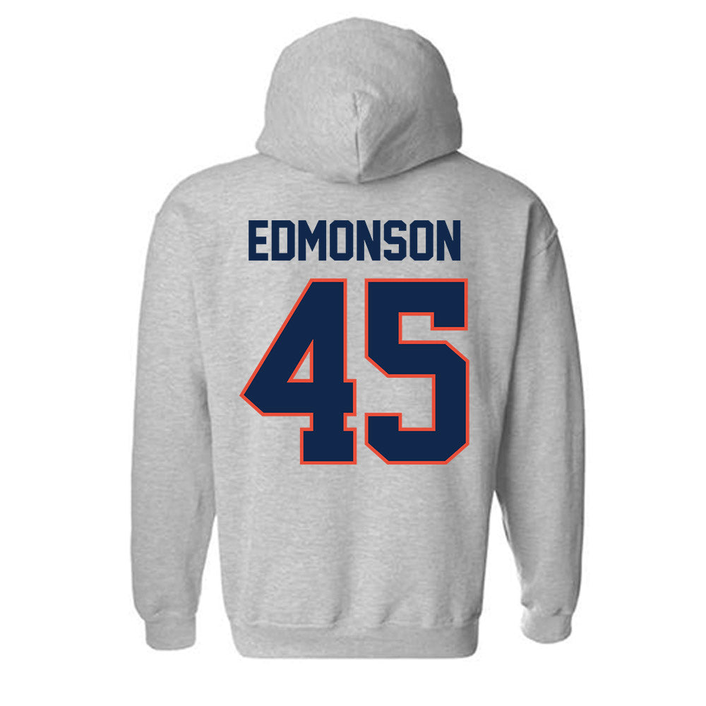 Illinois - NCAA Football : Robert Edmonson - Classic Shersey Hooded Sweatshirt-1