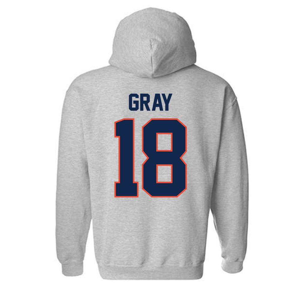 Illinois - NCAA Football : Jack Gray - Classic Shersey Hooded Sweatshirt-1