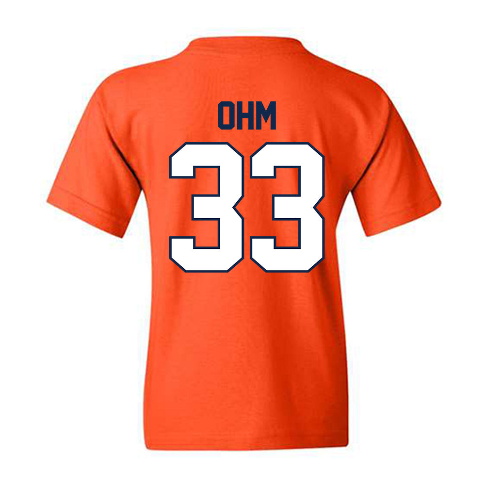 Illinois - NCAA Baseball : Ryan Ohm - Sports Shersey Youth T-Shirt-1