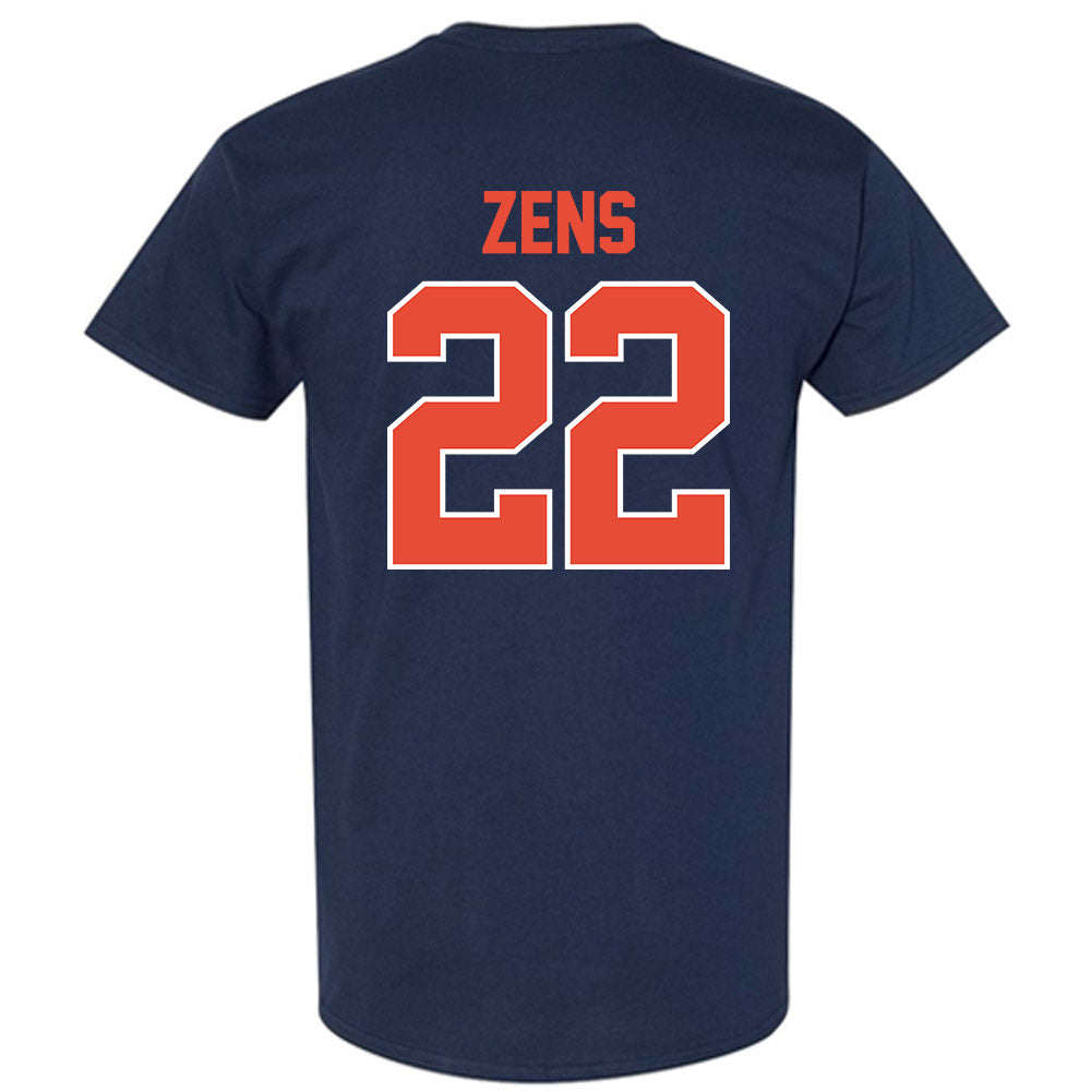 Illinois - NCAA Men's Basketball : Zavier Zens - Sports Shersey T-Shirt-1