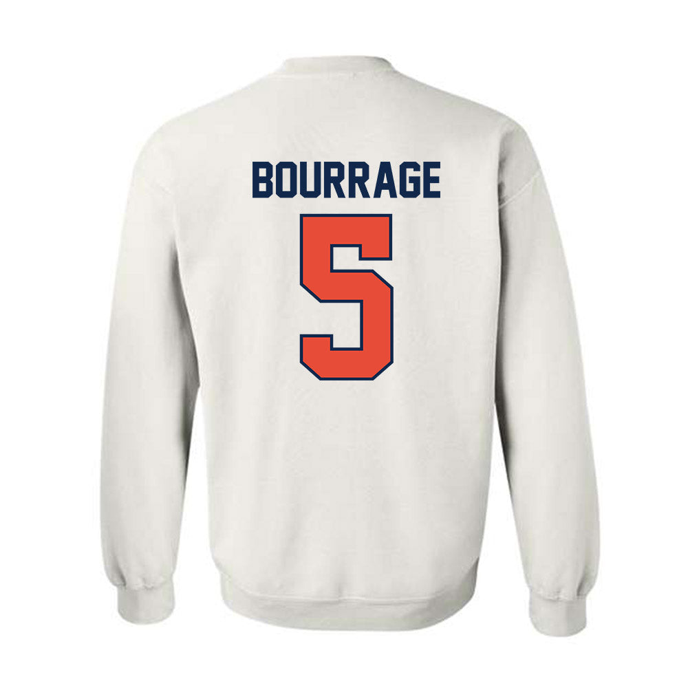 Illinois - NCAA Women's Basketball : Divine Bourrage - Sports Shersey Crewneck Sweatshirt-1