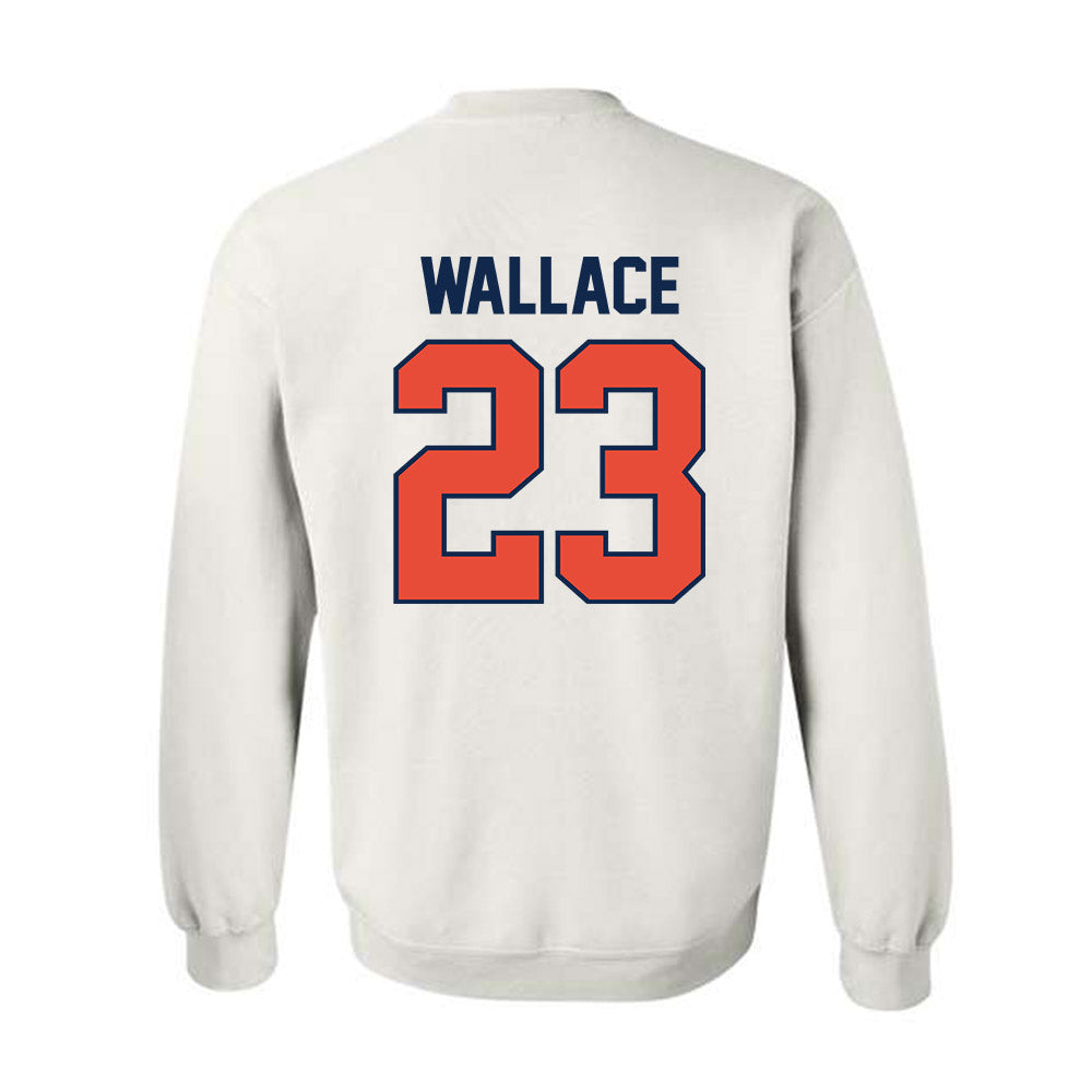 Illinois - NCAA Women's Basketball : Berry Wallace - Sports Shersey Crewneck Sweatshirt-1