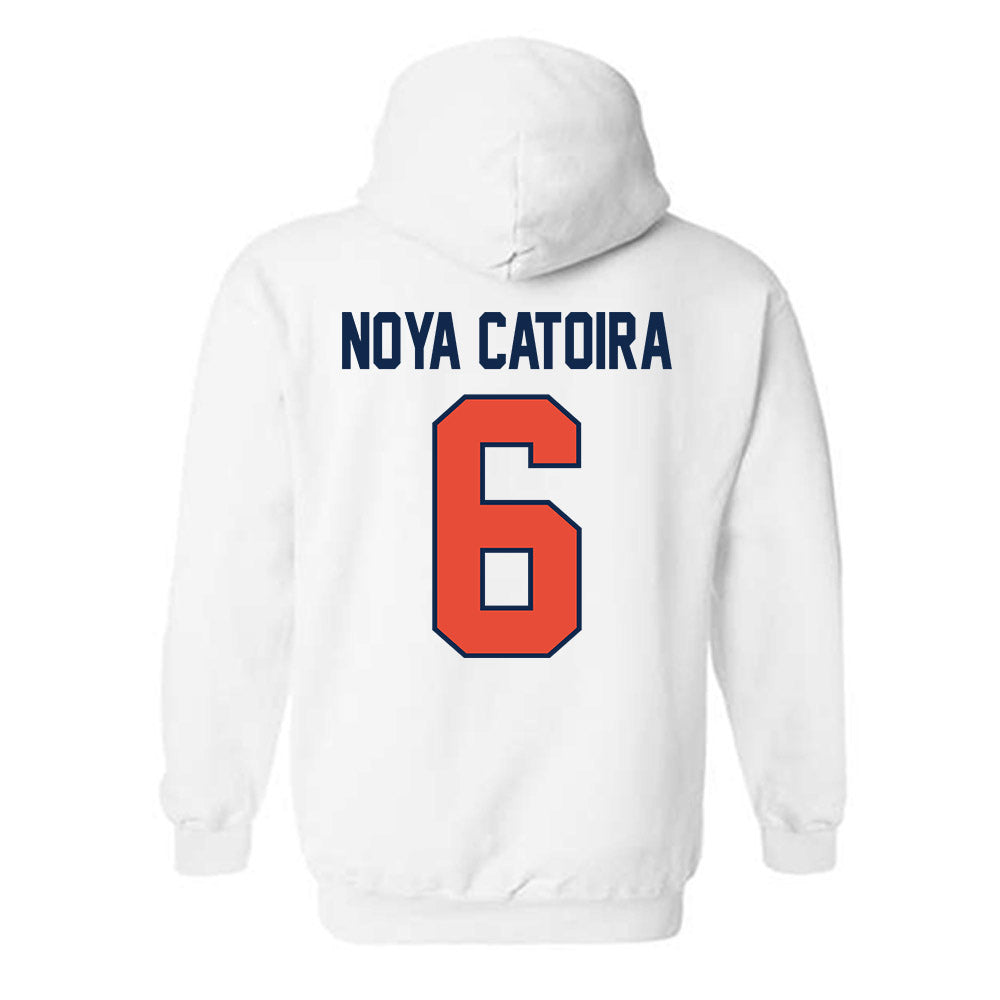 Illinois - NCAA Women's Basketball : Irene Noya Catoira - Sports Shersey Hooded Sweatshirt-1