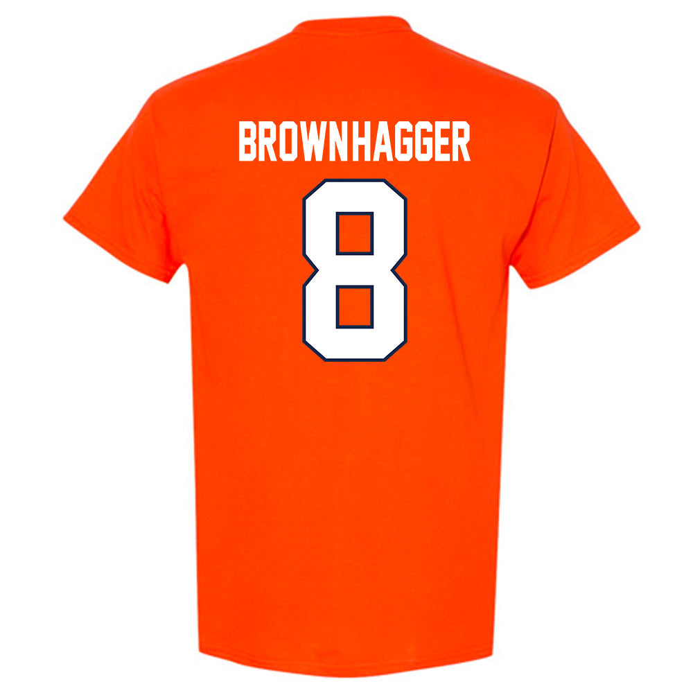 Illinois - NCAA Women's Basketball : Jasmine Brown-Hagger - Sports Shersey T-Shirt-1