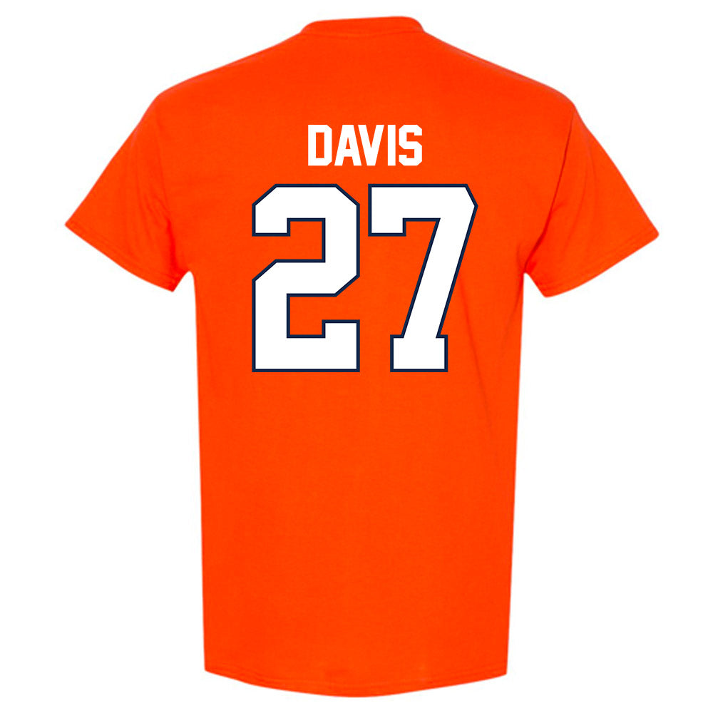 Illinois - NCAA Men's Basketball : Landon Davis - Sports Shersey T-Shirt-1