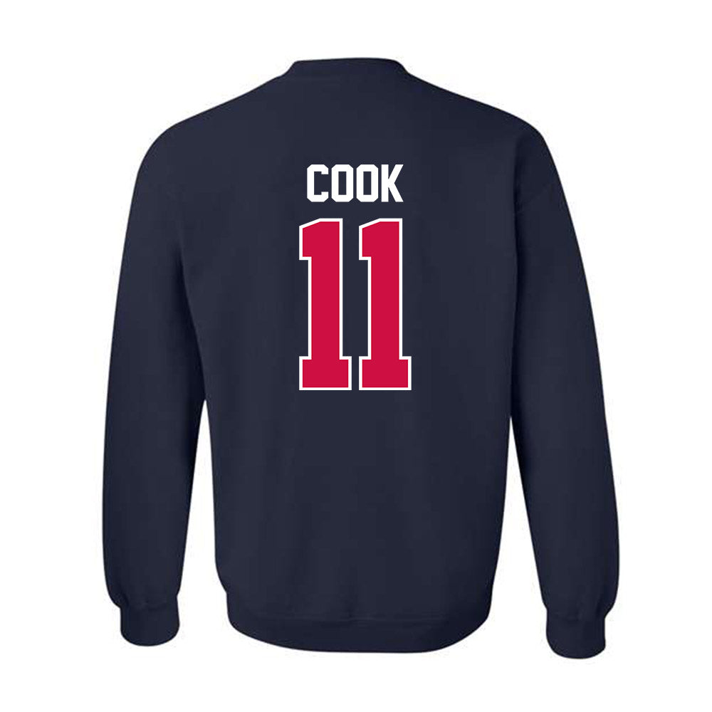 Arizona - NCAA Men's Basketball : Jackson Cook - Classic Shersey Crewneck Sweatshirt-1