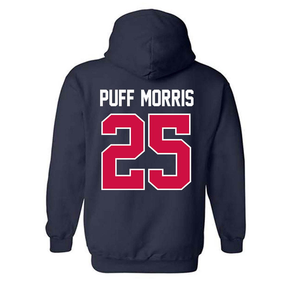Arizona - NCAA Women's Basketball : Aliyahna "Puff" Morris - Classic Shersey Hooded Sweatshirt-1