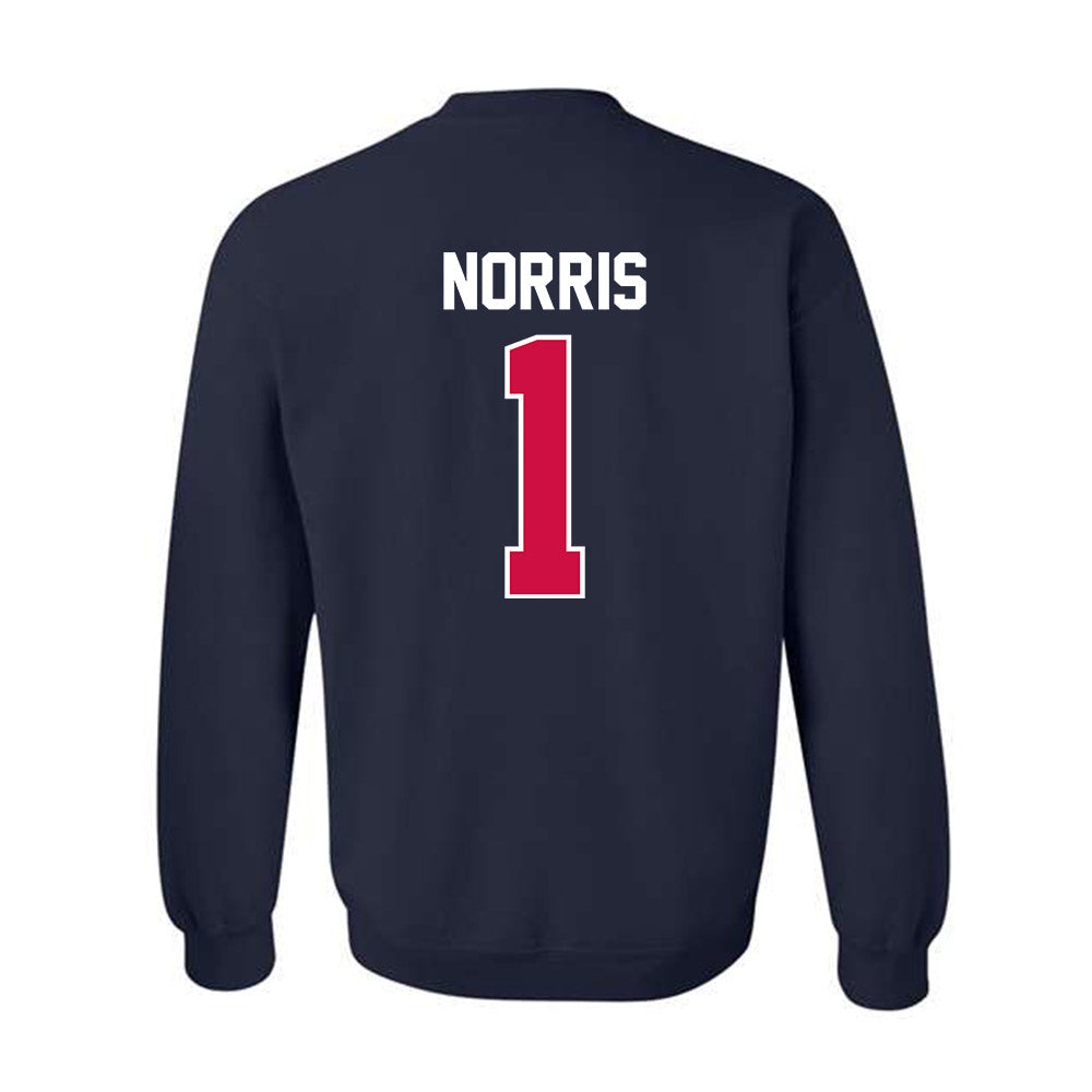 Arizona - NCAA Beach Volleyball : Leah Norris - Classic Shersey Crewneck Sweatshirt-1