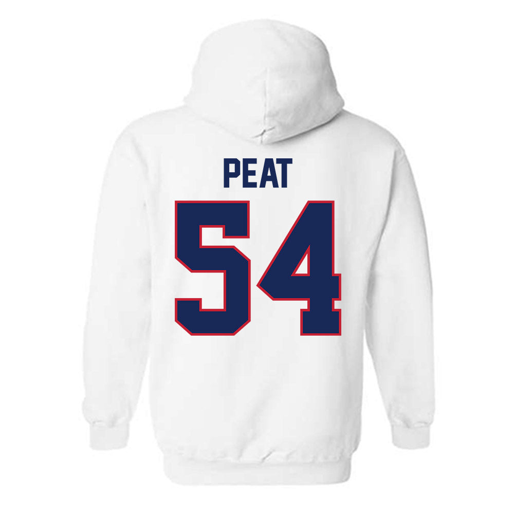 Arizona - NCAA Football : Keona Peat - Classic Shersey Hooded Sweatshirt-1