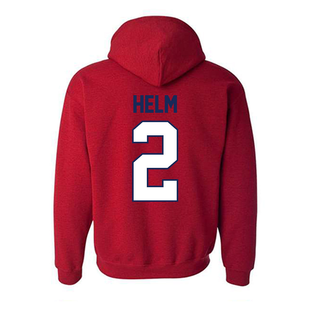 Arizona - NCAA Beach Volleyball : kylie helm - Classic Shersey Hooded Sweatshirt-1