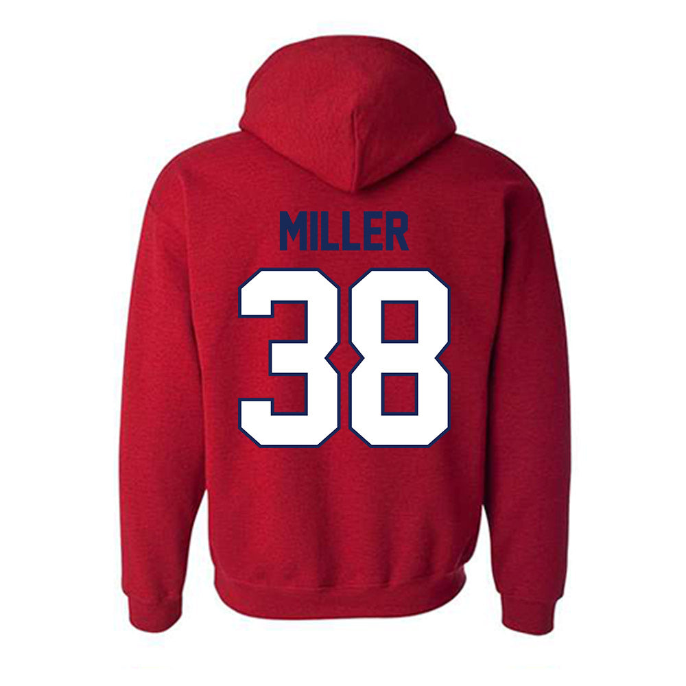 Arizona - NCAA Football : Aiden Miller - Classic Shersey Hooded Sweatshirt-1