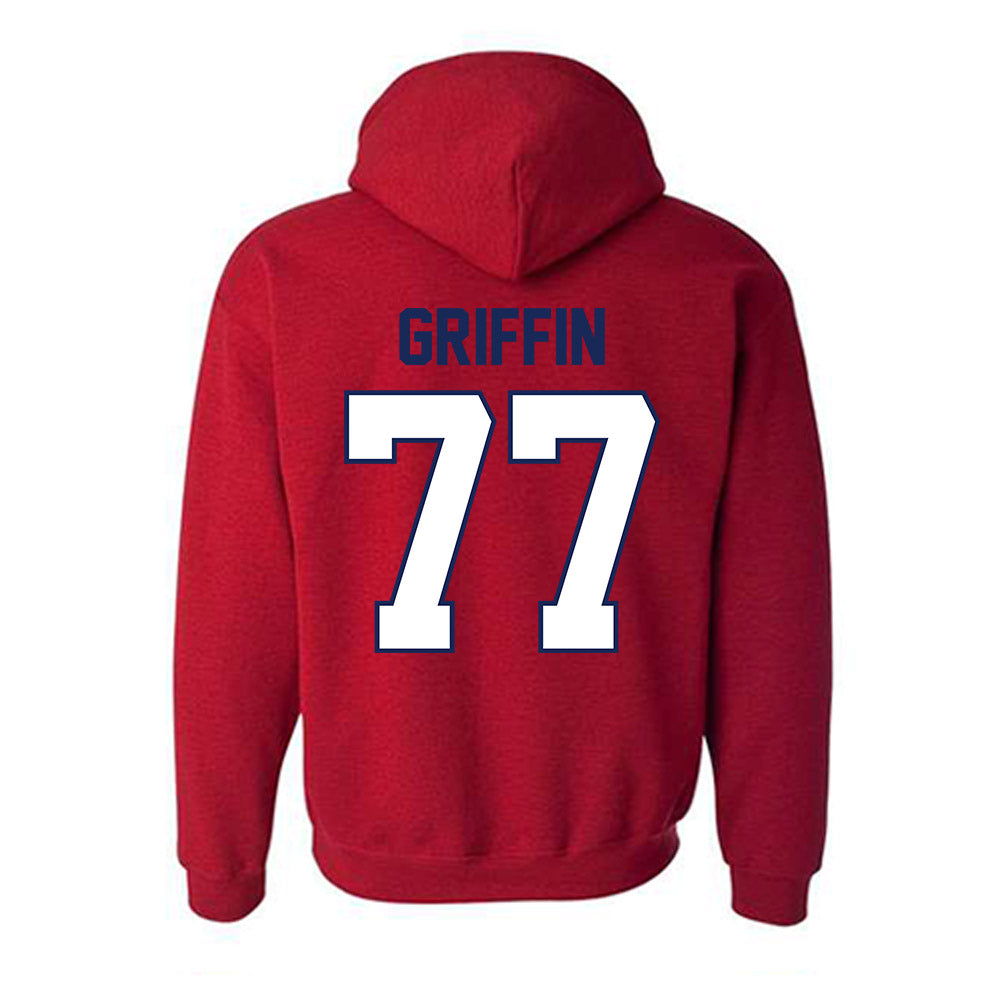 Arizona - NCAA Football : Jake Griffin - Classic Shersey Hooded Sweatshirt-1