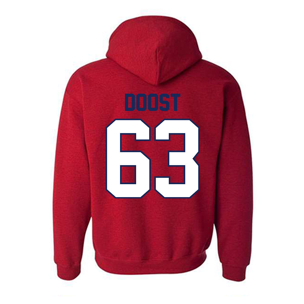 Arizona - NCAA Football : Alexander Doost - Classic Shersey Hooded Sweatshirt-1
