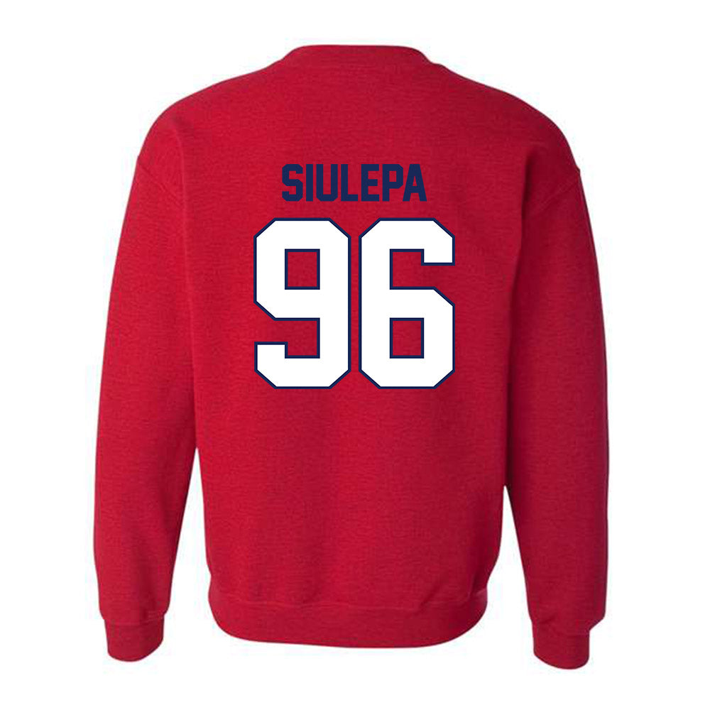Arizona - NCAA Football : Zac Siulepa - Classic Shersey Crewneck Sweatshirt-1