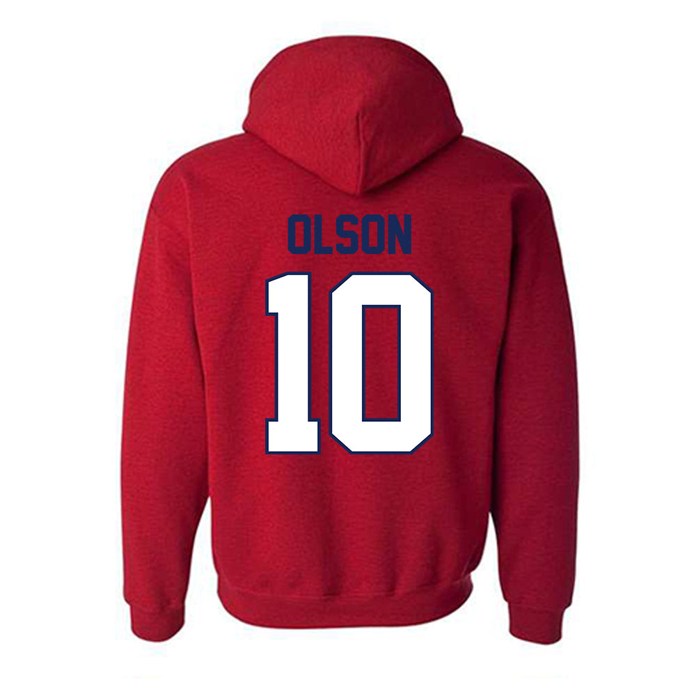 Arizona - NCAA Football : Quinn Olson - Classic Shersey Hooded Sweatshirt